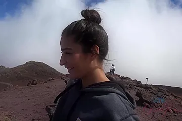 Emily Hits The Nude Beach, And You Make Her Cum In The Car. - Emily Willis - porn video