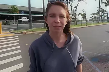 Your Boner Almost Tears Through The Jeep Top When The Tits Come Out With Cece Capella - porn video