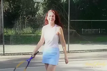 Sable Renae Plays Some Tennis - porn video