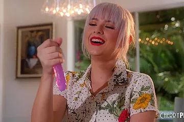 Jessie Saint - Jessie Loves Her Big Purple Dildo - porn video