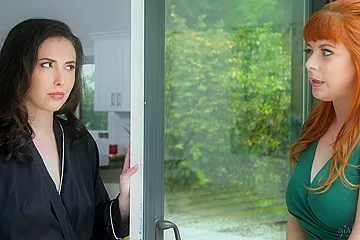 a chance for her neighbor - Casey Calvert and Penny Pax - porn video