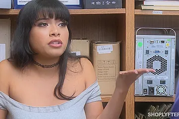 Petite Asian teen Gets Punished For Shoplifting (18+) - porn video