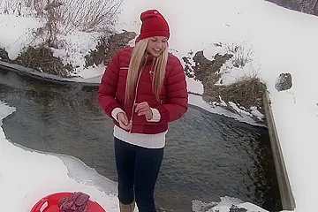 Snow teens 4 Scene 1 (18+) - porn video