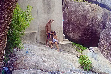 Fantastic Thailand sex vacation: Day 8 - Farewell outdoor sex scene, part 2 - 色情視頻