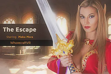 The Escape - Blood Elf Female Fuck Reward - Moka Mora - porn video