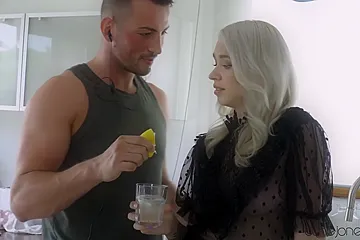 Super Hot Russian Fucks Her Trainer - Dane Jones And Joel Tomas - porn video