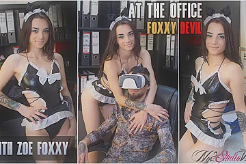 Zoe Foxxy - At The Office - Foxxy Devil - porn video