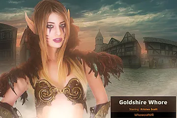 Goldshire Whore - Night Elf Sells Her Pussy - Kristen Scott - porn video