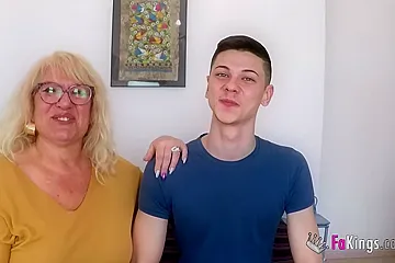 Spanish Granny Knows How To Handle A Young Cock (18+) - porn video