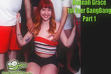 Hannah Grace In 1st Ever Gangbang Part 1 - porn video