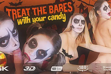 Rebecca Volpetti And Paola Hard In Trick Or Treat - porn video