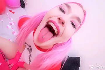 Annas Anal Birthday Party - Dutch Small Skinny Girl Amateur - Cumshot - porn video
