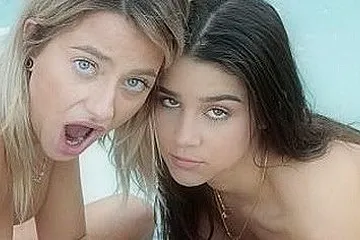They Love Sucking Your Cock - Kylie Rocket And Harmony Rivers - porn video