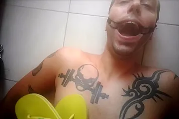 Forced To Lick My Sweaty Feet - porn video