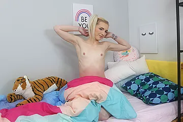 Masturbation After Sleep - Tina Gold - porn video