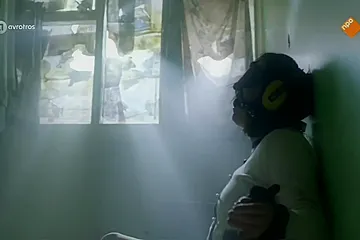Dutch Blindfolded And Ball Gagged Tv - porn video