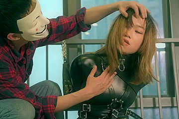 Restrained In Latex - porn video