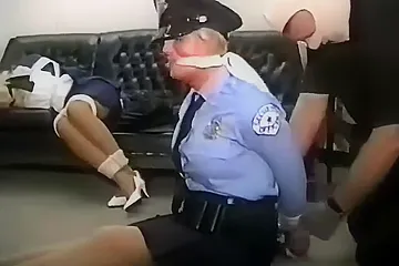 Cop Bound And Gagged - porn video