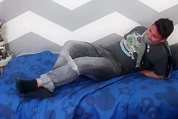 Couple In Socks Bondage - porn video