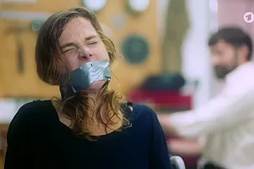 Bound And Taped In Tv - porn video