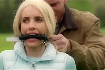 Betty Gilpin And Emma Roberts - And Movie Bondage - porn video