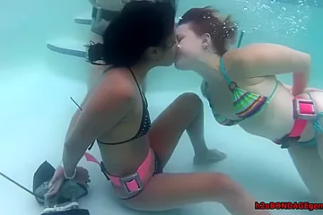 Pool And Bondage - porn video