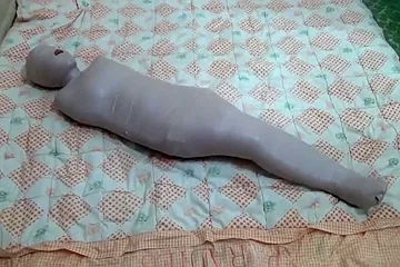 Mummified From Head To Toe - porn video