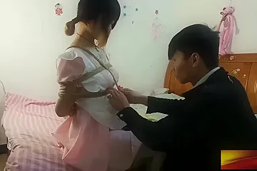 Chinese Beauty Ball Gagged - porn video