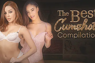 Cumshot Compilation - Vr Cumpilation Pov With Anissa Kate, Evelyn Claire And Adriana Chechik - porn video