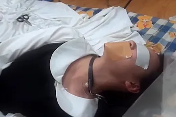 Chinese Bondage - Tape Bound Short Clip - porn video