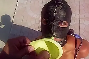 Piss Slave Humiliated Outdoors - porn video