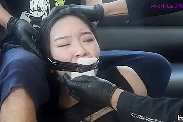 Two Asian Tied Up - porn video