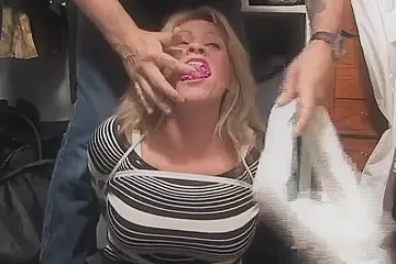 More Women Mouth-stuffed And Gagged - porn video