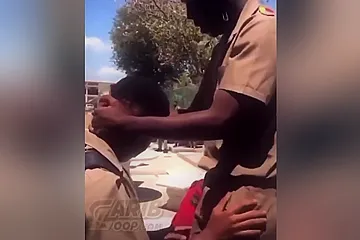 South African Boy teens Teasing Blowjob In School (18+) - porn video