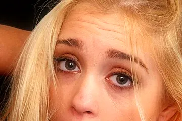 Blonde Honey Filing Her Mouth With A Fat Dick - porn video