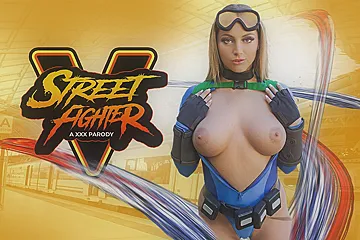 Kayley Gunner - Street Fighter V A Xxx Parody - porn video