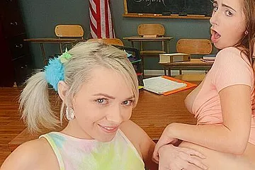 An Amazing Co-ed Party - Coco Lovelock, Ava Sinclaire And Sam Shock - porn video