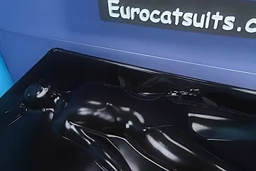 Latex Vacbed Bondage - porn video