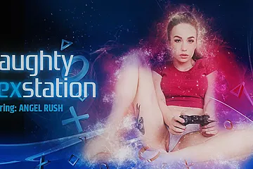 Angel Rush In Naughty Sex Station - porn video