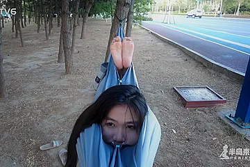 Chinese Bondage - Awkward Public Bondage - porn video