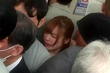Hot Busty Asian Babe On The Bus - porn video