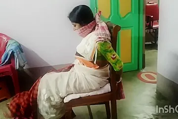 Milf Chair Tied Struggling - porn video