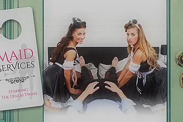 Eveline Dellai In Maid Services Threesome - porn video