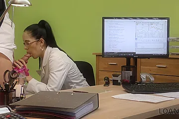 Has Sneaky Hard Office Sex - Elis Dark - porn video