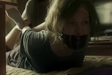 Mature Woman Hog Taped And Tape Gagged - porn video