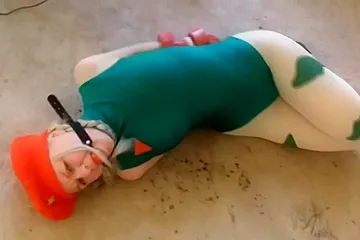 Cammy Cosplay Bondage - porn video