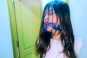 Cute Asian Best Friend Ballgag And Cleave Part 2 - porn video