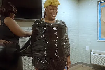 Wrapped To Eat Ass - porn video