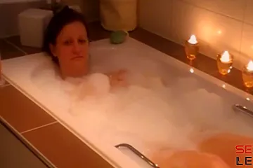 Mature Milf Fucked In The Bathtube - porn video