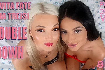 Lovita Fate And Mia Trejsi In And Double Down - porn video